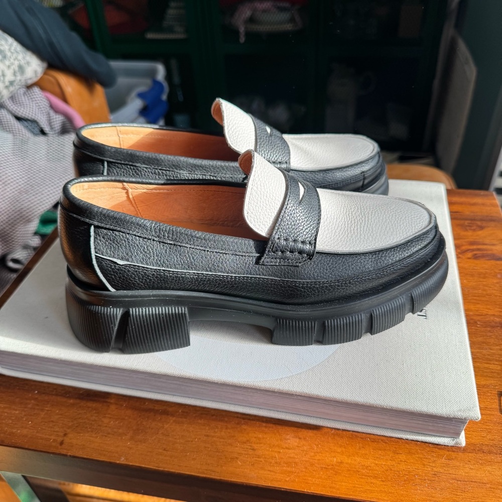 Marc Nolan two tone loafers